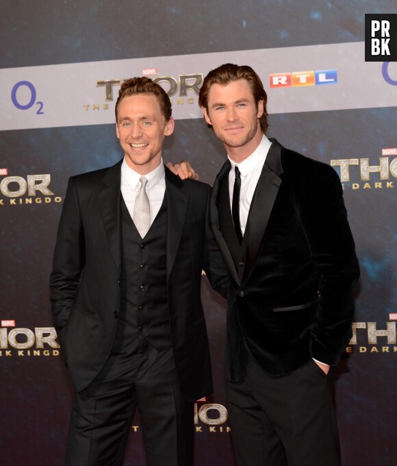 Chris Hemsworth et Tom Hiddleston amis dans la vie