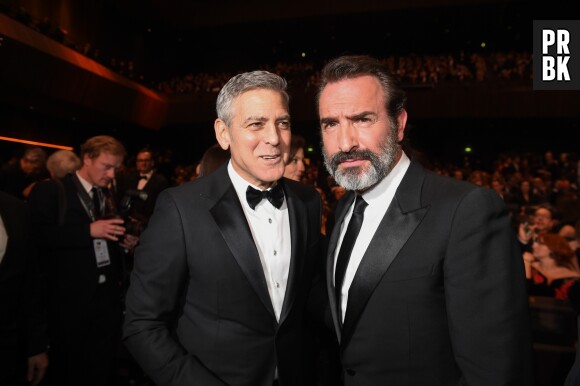 Jean Dujardin et George Clooney amis dans la vie