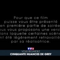 Fifty Shades of Grey censuré par TF1, les internautes énervés : &quot;C&#039;est 50 nuances de bisounours !&quot;