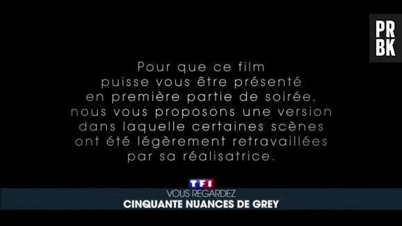 Fifty Shades of Grey : le film censuré par TF1