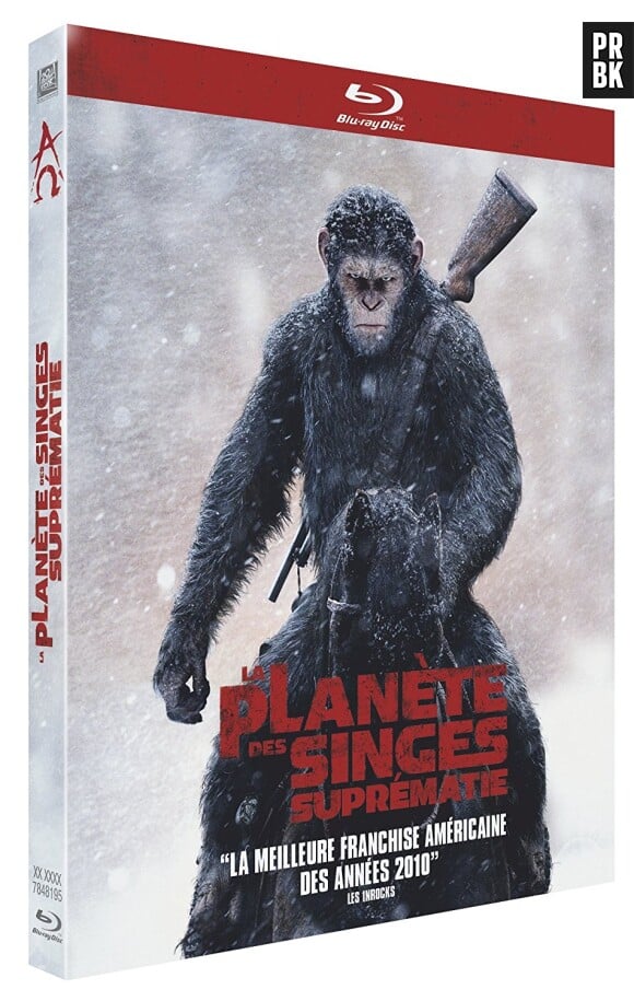 La Planète des Singes - Suprématie en DVD et Blu-Ray.