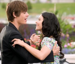 Zac Efron et Vanessa Hudgens dans High School Musical