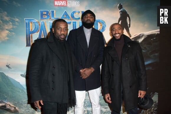 Black Panther : Passi, Ben J, Stomy Bugsy à l'avant-première au Grand Rex de Paris