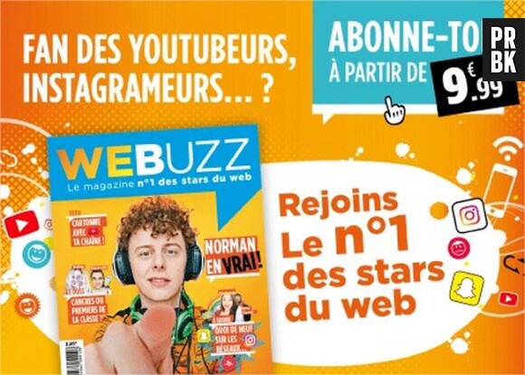 Webuzz : découvrez le premier magazine dédié aux YouTubeurs (Norman, Natoo...)