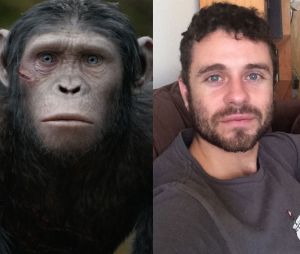La Planète des singes l'affrontement : Nick Thurston joue Yeux Bleus