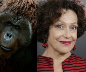 La Planète des singes l'affrontement : Karin Konoval joue Maurice