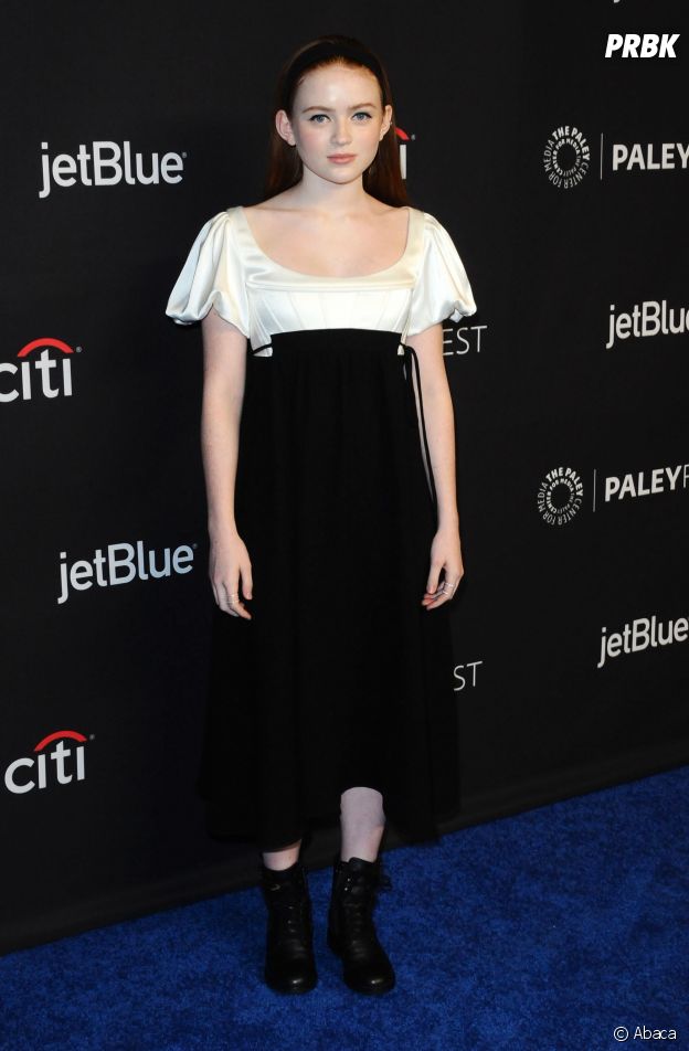 Sadie Sink au panel de Stranger Things au PaleyFest le 24 mars 2018 à Los Angeles