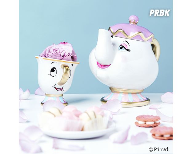 Primark x Disney : une théière et un mug La Belle et la Bête