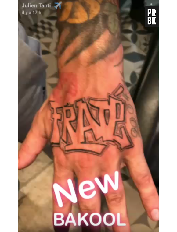 Julien Tanti (Les Marseillais Australia) dévoile son nouveau tatouage... et se fait clasher !