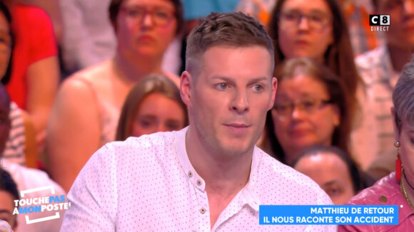 Matthieu Delormeau de retour dans TPMP après son accident, il raconte ses "crises de larmes"