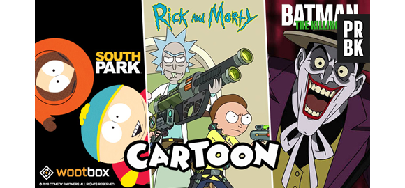 Rick & Morty, South Park... craquez pour la Wootbox Cartoon
