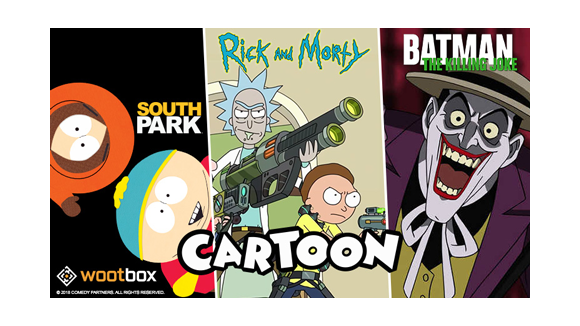Rick & Morty, South Park, Batman... craquez pour la Wootbox Cartoon