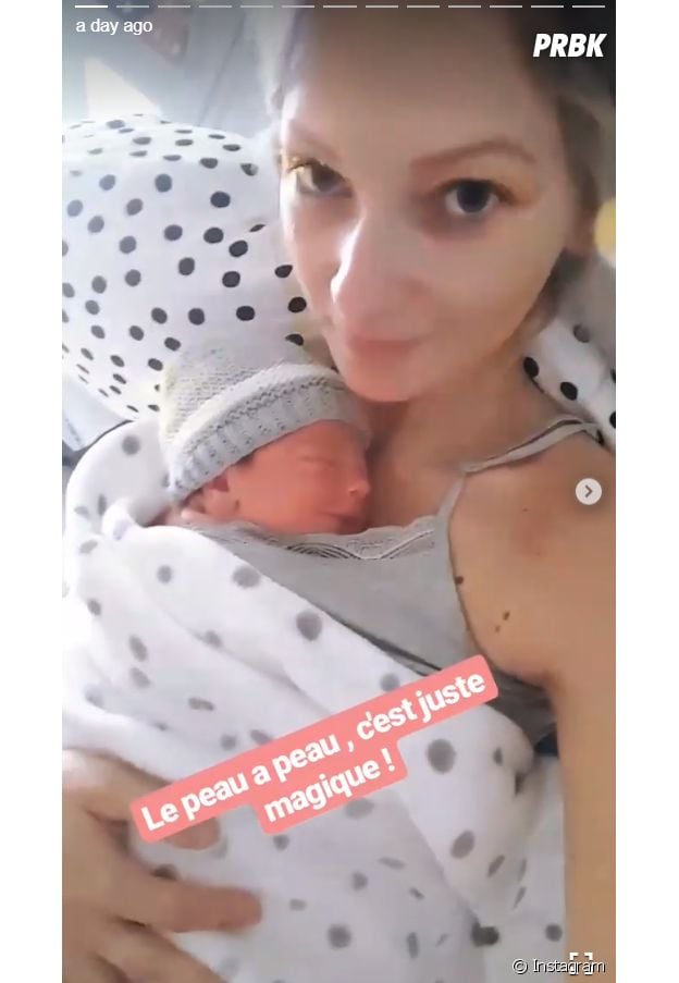 Cindy (Les Ch'tis) présente son fils Gabin