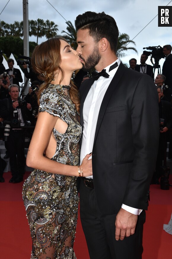 Nabilla Benattia et Thomas Vergara in love au Festival de Cannes 2018 le 15 mai