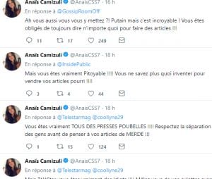 Anaïs Camizuli pousse un coup de gueule après les rumeurs sur les raisons de sa séparation avec Sultan