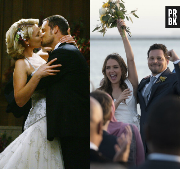 Grey's Anatomy saison 15  : Katherine Heigl réagit au mariage d'Alex et Jo