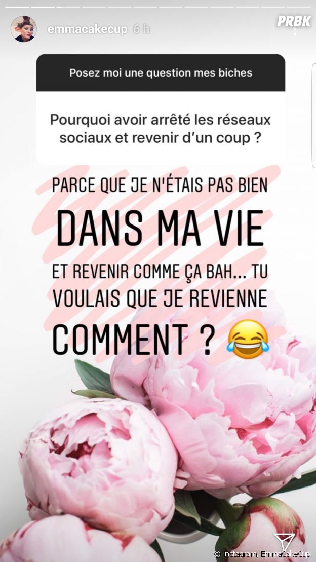 Emma CakeCup annonce sa rupture avec Oltean Vlad : "Je l'ai très mal vécu"