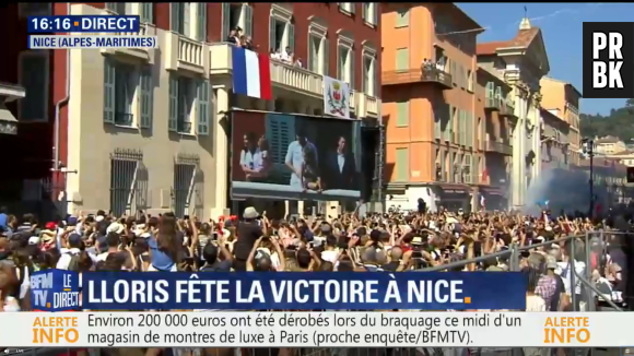 Hugo Lloris de retour à Nice après la victoire des Bleus ce mercredi 18 juillet 2018