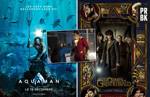 Aquaman, Les Animaux Fantastiques 2, Shazam... les bandes-annonces dévoilées au Comic-Con