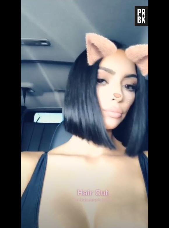 Kim Kardashian a dévoilé une toute nouvelle coupe de cheveux !