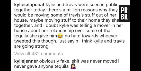Kylie Jenner séparée de Travis Scott ? Elle répond à la rumeur de rupture !