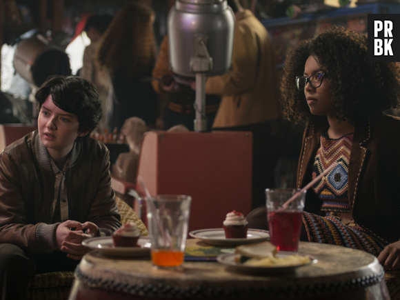 Les nouvelles aventures de Sabrina : Susie (Lachlan Watson) et Roz (Jaz Sinclair)