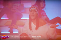 Amel Bent parodie "Djadja" et "Ramenez la coupe à la maison"... version Noël !