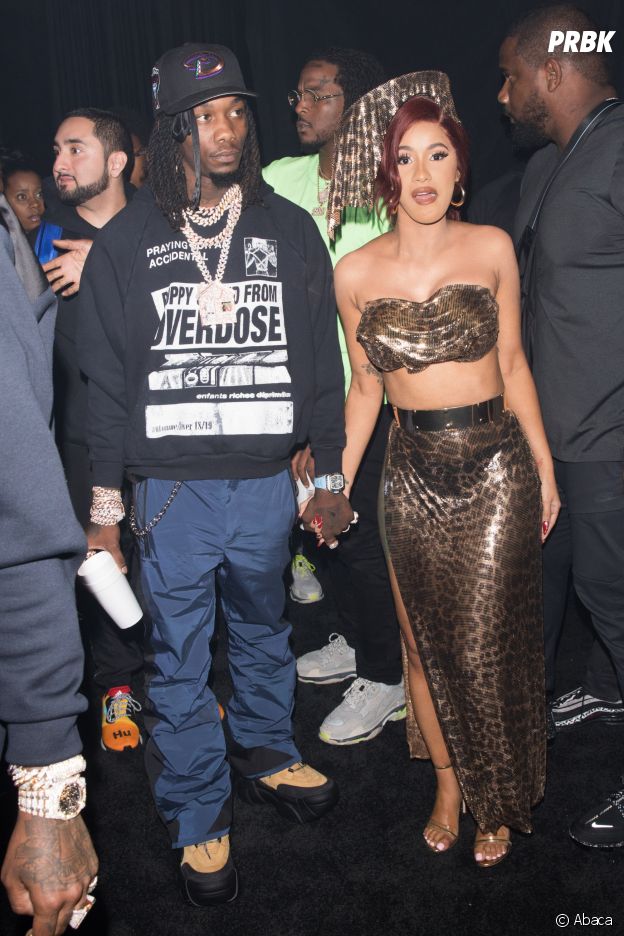 Cardi B à fond dans la tendance de l'imprimé léopard.