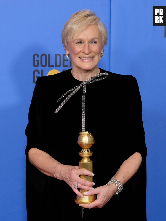 Glenn Close gagnante aux Golden Globes le 6 janvier 2019
