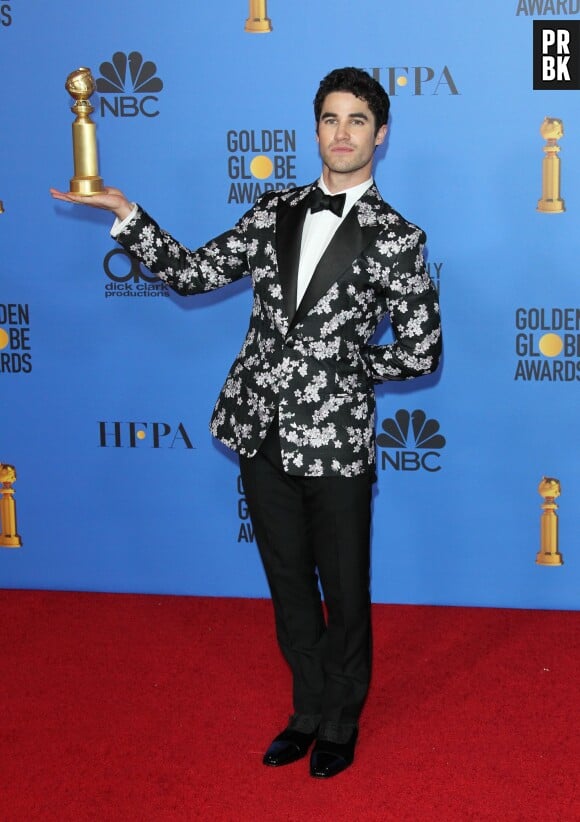 Darren Criss gagnant aux Golden Globes le 6 janvier 2019