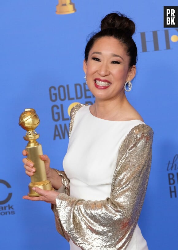 Sandra Oh gagnante aux Golden Globes le 6 janvier 2019