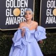 Lady Gaga sur le tapis rouge des Golden Globes le 6 janvier 2019