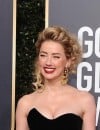 Amber Heard sur le tapis rouge des Golden Globes le 6 janvier 2019