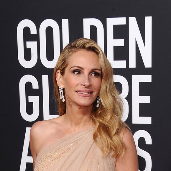 Julia Roberts sur le tapis rouge des Golden Globes le 6 janvier 2019