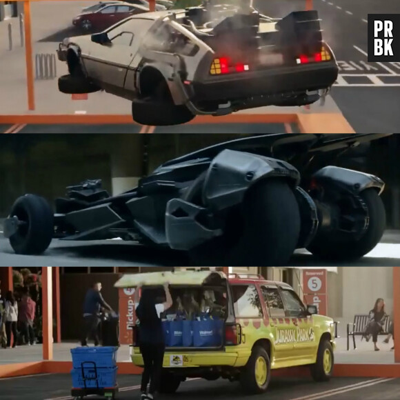 Retour vers le futur, Batman, Jurassic Park... Les voitures de la pop culture réunies dans une pub