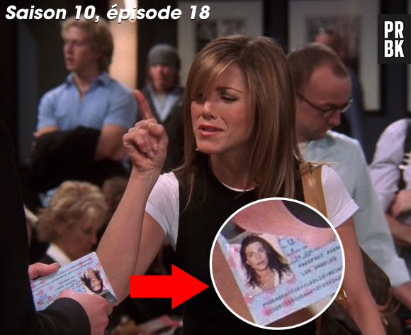 10 détails que vous n'avez (peut-être) pas remarqué dans Friends : ce n'est pas Rachel sur la photo de son passeport
