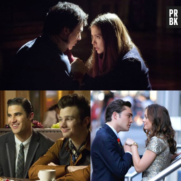 The Vampire Diaries, Glee, Gossip Girl... : 20 baisers cultes de séries pour la Saint Valentin