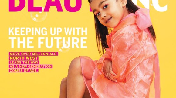 Kim Kardashian : sa fille North, 5 ans, s'offre sa première couverture de magazine en solo