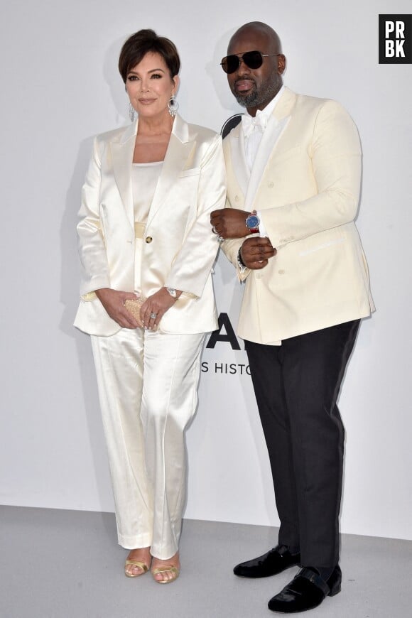 Festival de Cannes 2019 : Kris Jenner et Corey Gamble au gala de l'amfAR