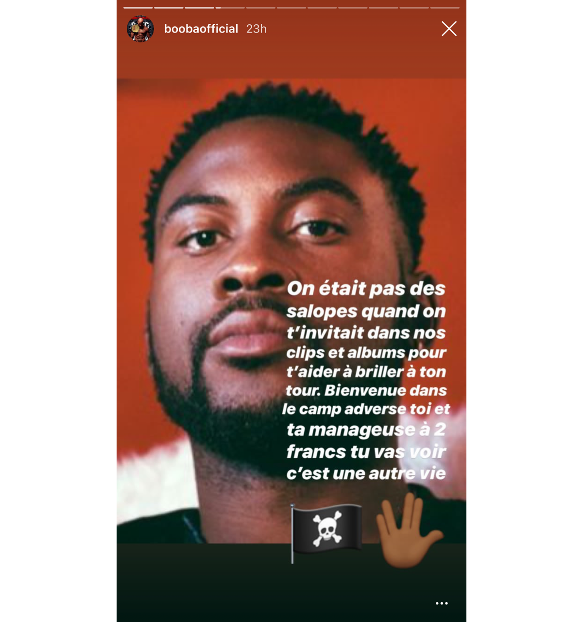 Photo : Booba provoque Damso sur Instagram - PureBreak