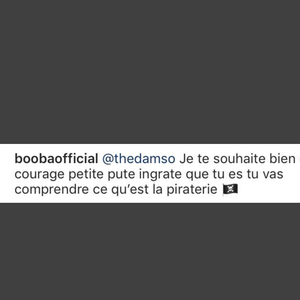 Booba insulte violemment Damso de "petite p*te ingrate"