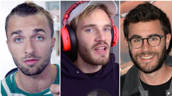 Squeezie, Cyprien, PewDiePie... Le nouveau top des youtubeurs les plus populaires sur le web FR