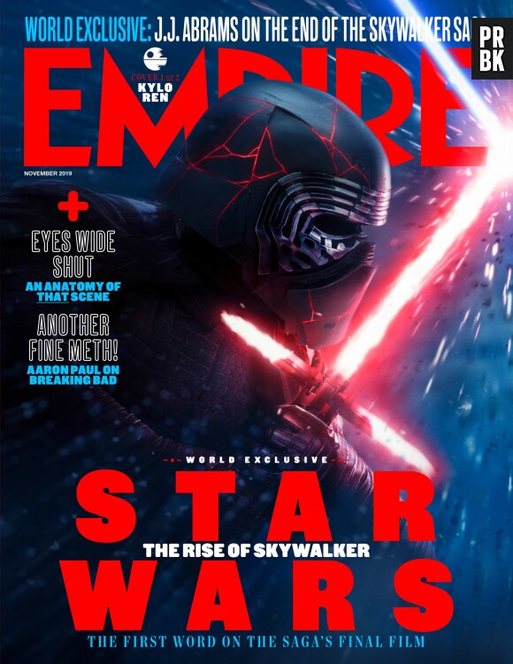 Star Wars 9 : Kylo Ren en Une de Empire Magazine