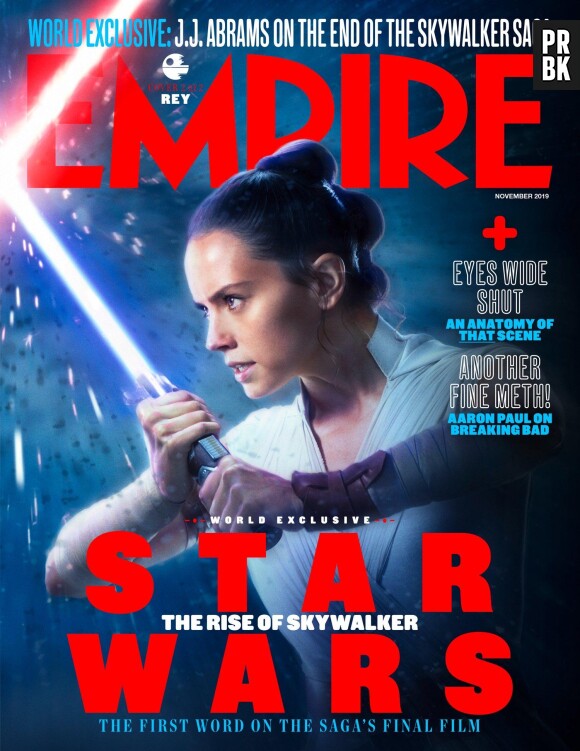 Star Wars 9 : Rey (Daisy Ridley) en Une de Empire Magazine