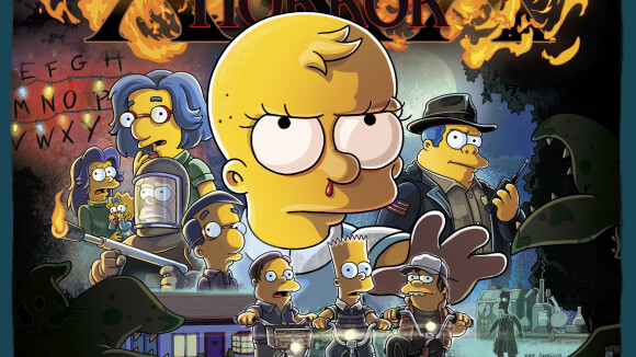 Les Simpson parodie Stranger Things pour Halloween et c'est génial