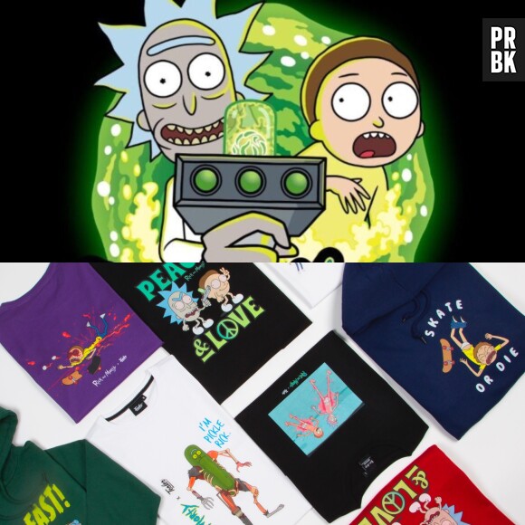 La collab TEALER x Rick & Morty