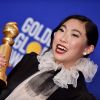 Awkwafina récompensée aux Golden Globes 2020 le 5 janvier à Los Angeles