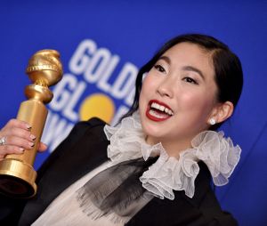 Awkwafina récompensée aux Golden Globes 2020 le 5 janvier à Los Angeles