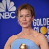 Renée Zellweger récompensée aux Golden Globes 2020 le 5 janvier à Los Angeles