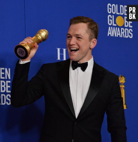 Taron Egerton récompensé aux Golden Globes 2020 le 5 janvier à Los Angeles